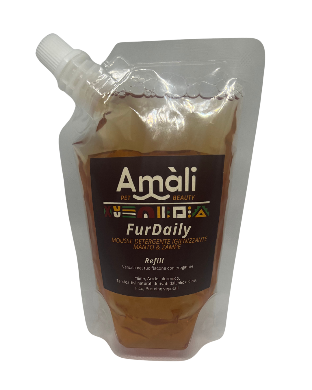 Ricarica FurDaily - mousse detergente igienizzante manto e zampe