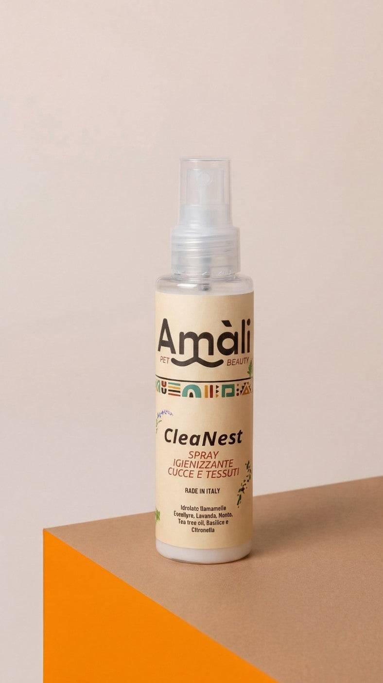 CleaNest - Spray igienizzante per cucce e tessuti