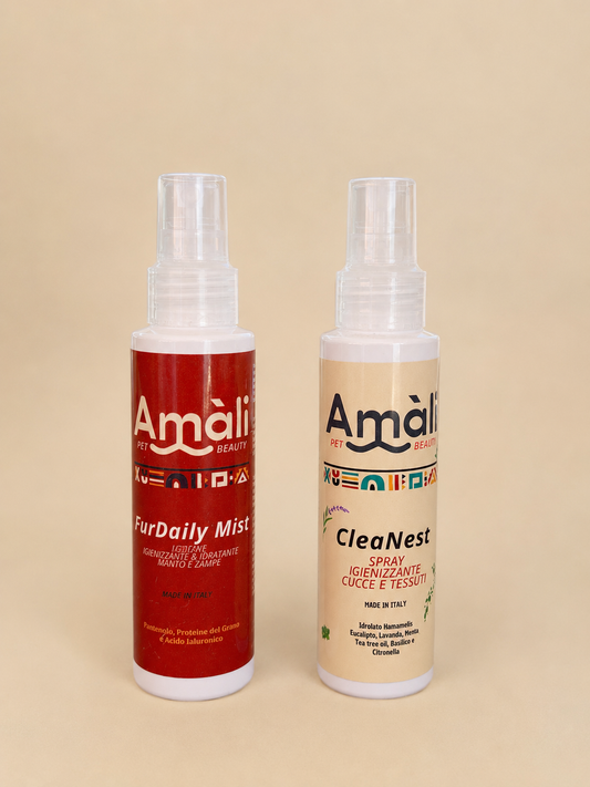 Zero batteri, Zero pensieri -  Pulizia Completa Cane e Ambiente | FurDaily Mist + CleaNest