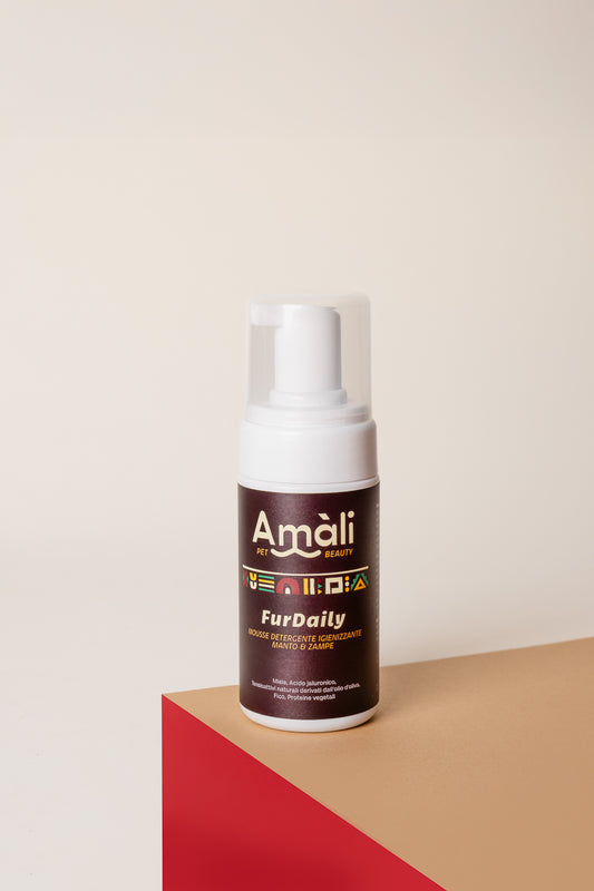 FurDaily - Mousse detergente igienizzante manto e zampe